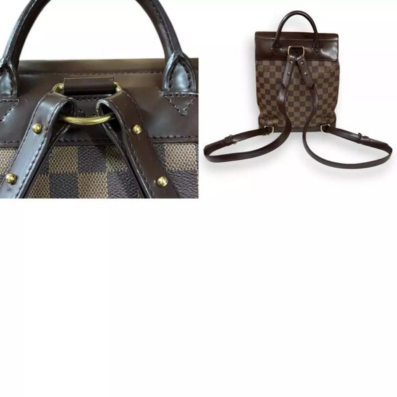 LOUIS VUITTON Backpack · Daypack Damier canvas - Picture 11 of 12